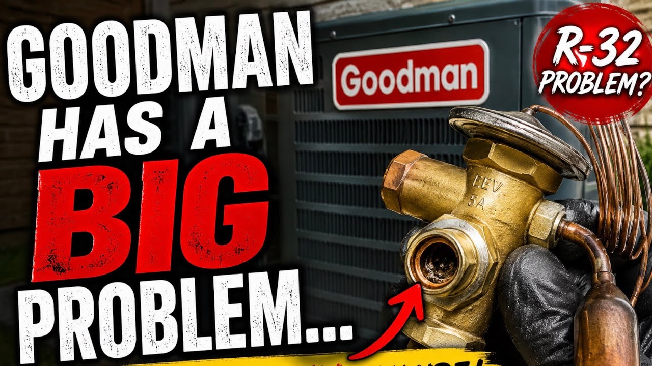 У Goodman БОЛЬШИЕ проблемы... (Очередная поломка ТРВ R32?)
