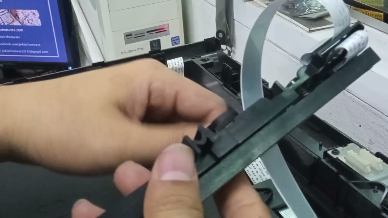 วิธีเปลี่ยนสายแพร์สแกนเนอร์  Samsung m4070fr ทำจบในคลิปเดียว #ซ่อมปริ้นเตอร์ขอนแก่น 