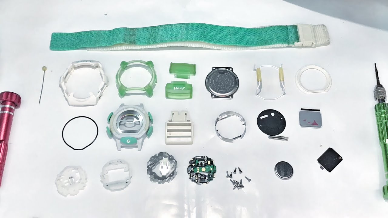 Casio Baby-G watch breakdown | Reff: BG-200 series