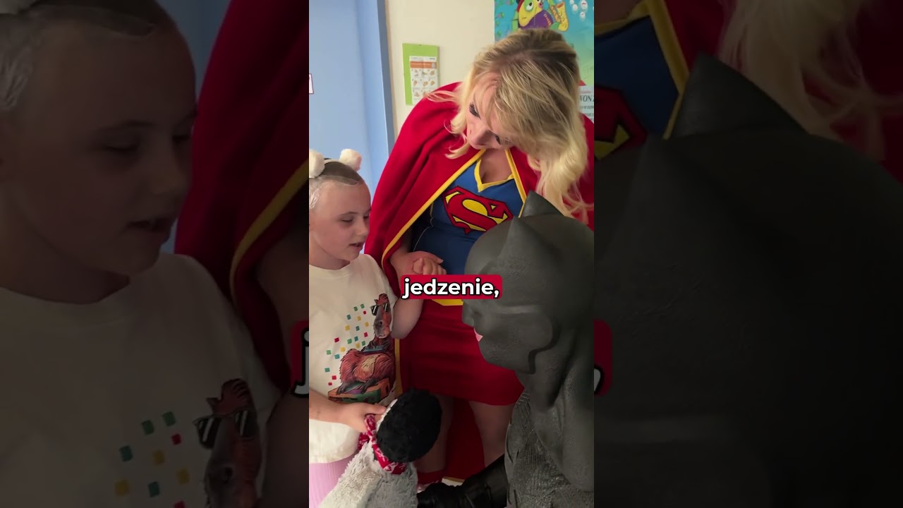 Odwiedziny Ligi Superbohaterów w klinice hemato-onkologii! Cz. 4 🦹🦸‍♀️ 