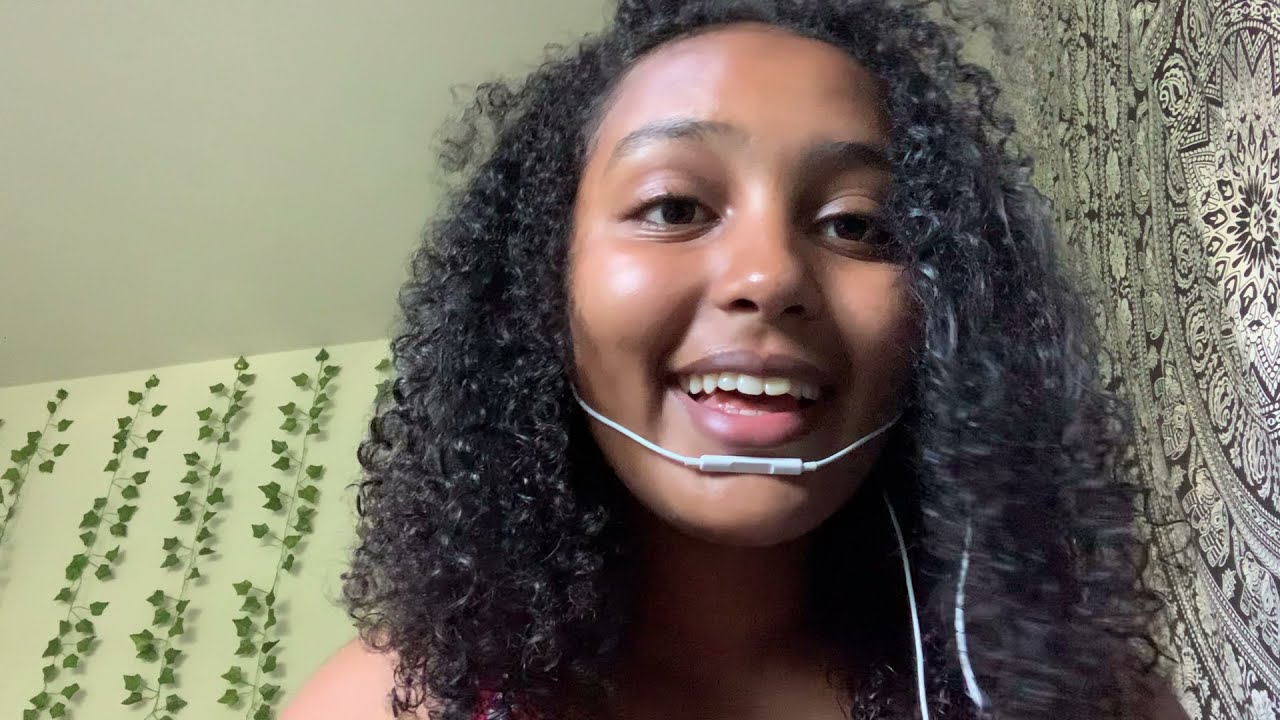 ASMR styling your hair (mouth sounds, hair clips, typing hair, claw clips)