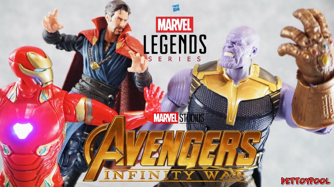 【インフィニティウォー】マーベルレジェンド アイアンマン&サノス&ドクターストレンジ ３パック 開封レビュー！！
