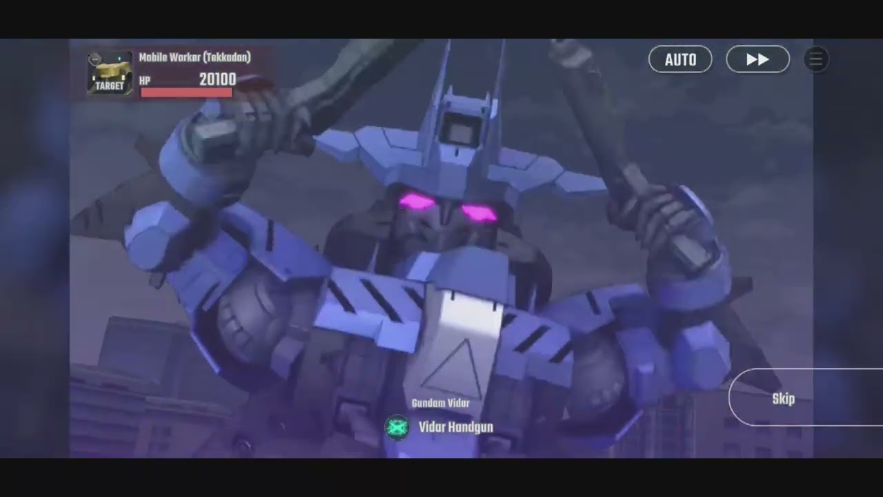 Gundam Vidar All Skill