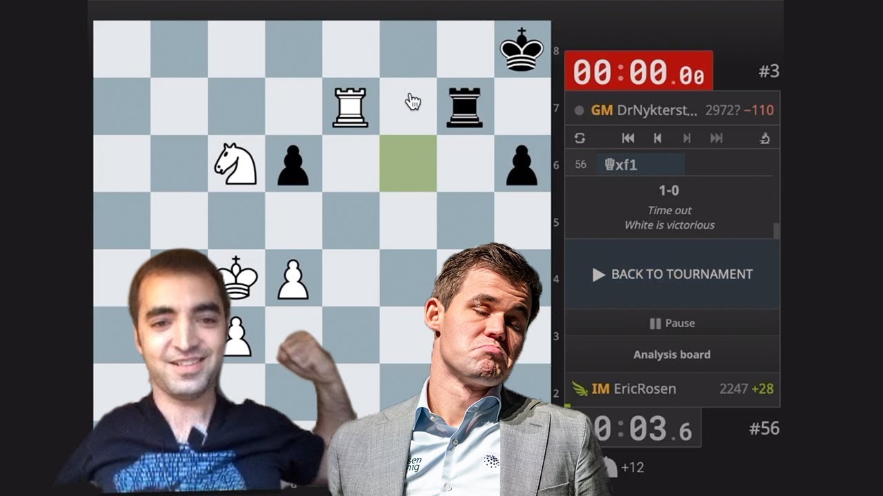 I Beat Magnus Carlsen in Chess 960