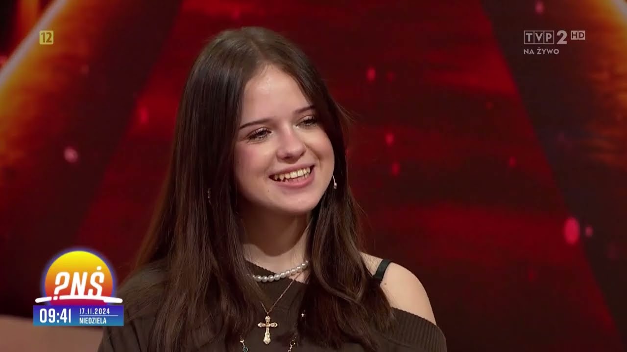 Ala Tracz (🇵🇱 JESC 2020) on Pytanie na Śniadanie (17/11/2024)