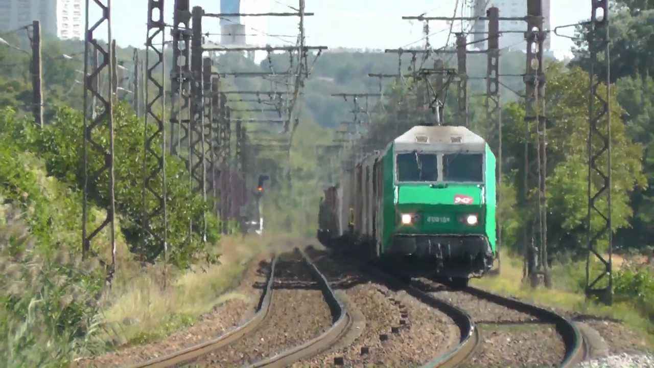 Les Trains de Montereau à Melun