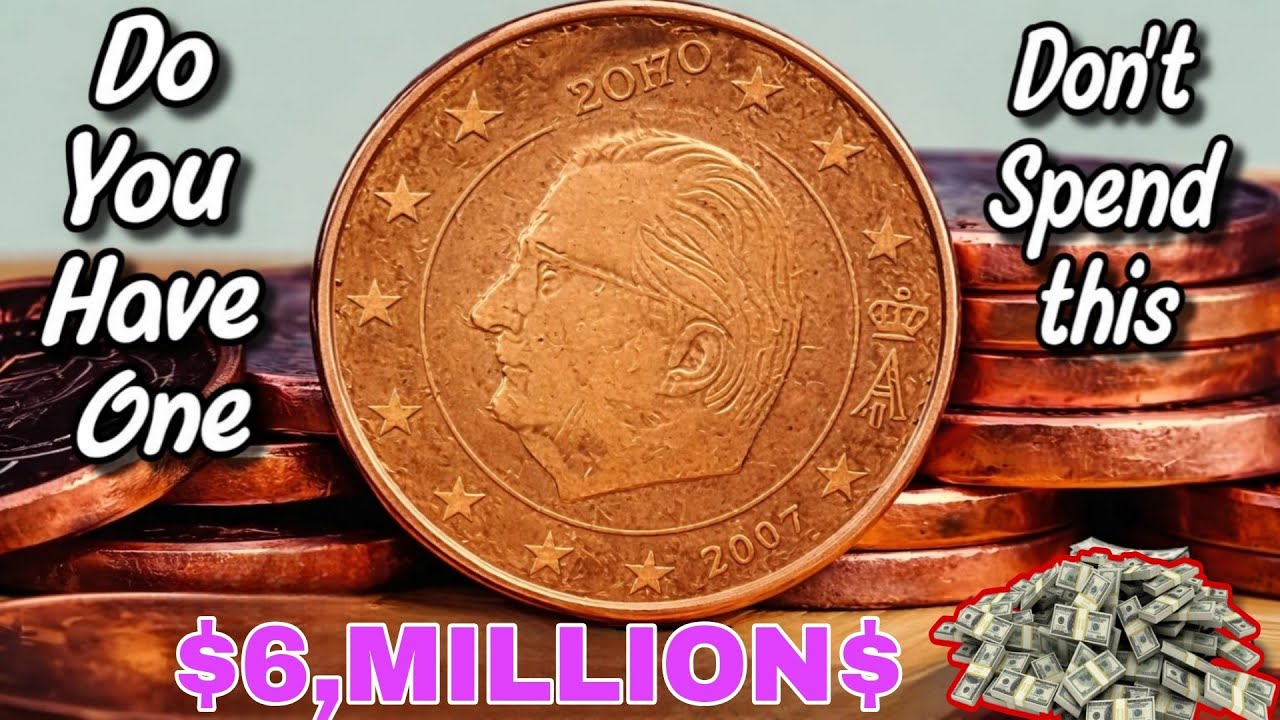 2007 Belgium 1 Euro Coin | King Albert II Portrait | European Coin Collection 🌞