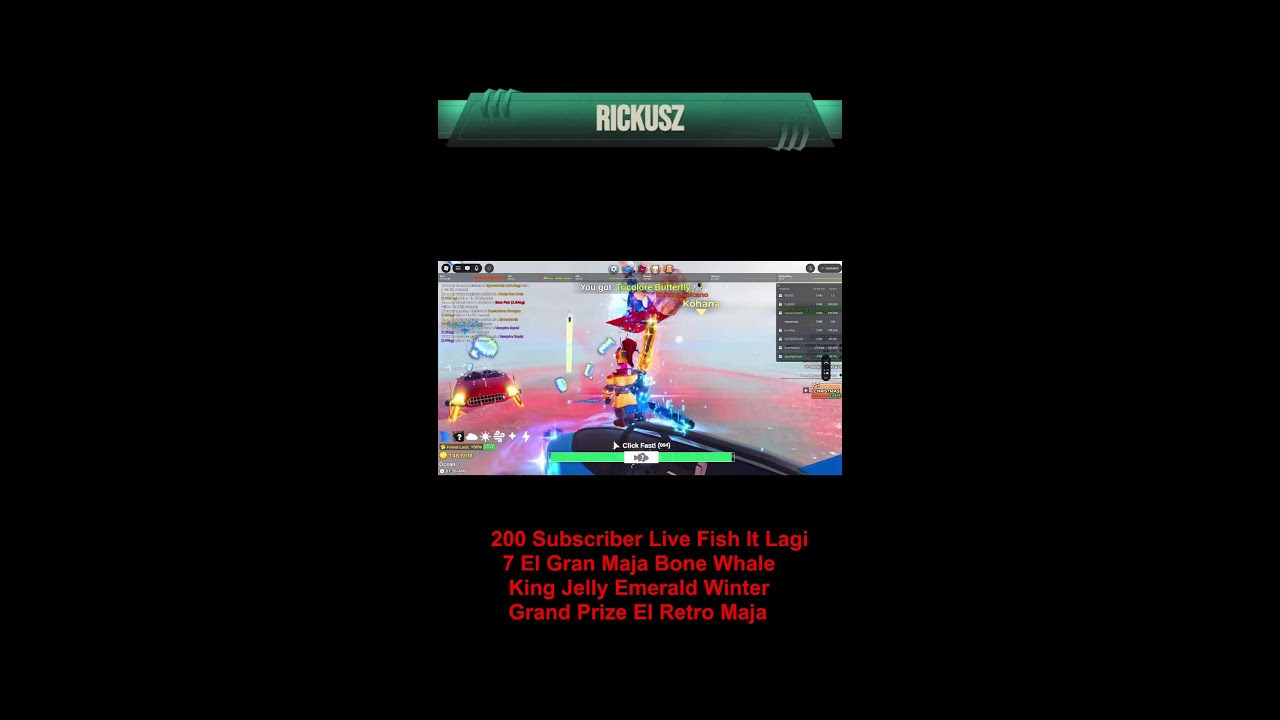 NUNGGU 200 SUBS KITA FISH IT BAGI BAGI GIVEAWAY LAGI !! #shorts #liveshorts