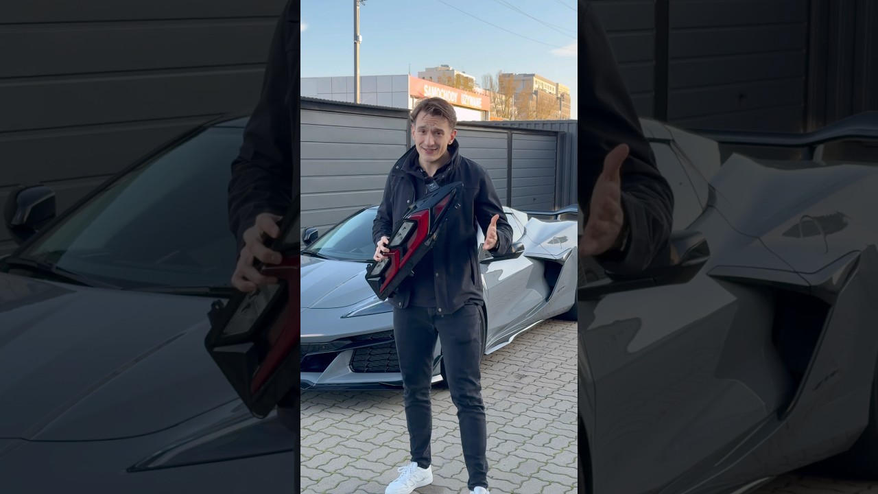 Dzisiaj pokażemy Wam najmocniejsze wolnossące V8 🔥 C8 Z06 #importzusa #corvette #c8 #z06 #supercar