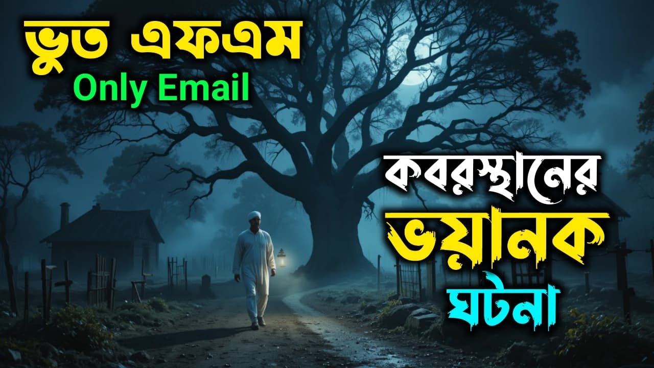 Bhoot Fm || Only Email Episode || কবরস্থানের ভয়ানক ঘটনা || Bhoot Fm Email Episode || Vut Fm #Bhoot