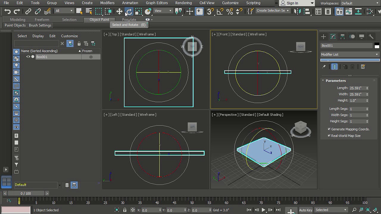 3ds Max 2019 - Creating a sofa