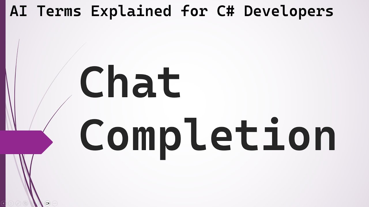 AI Terms for Developers: Chat Completion