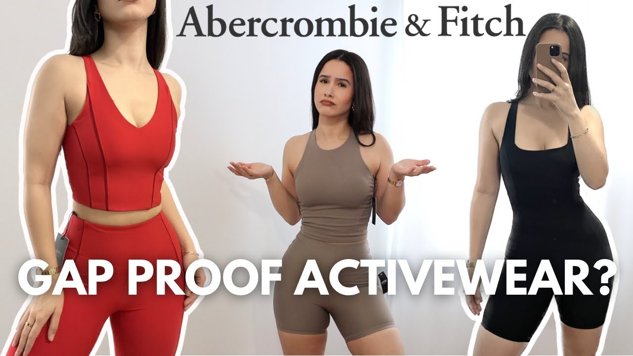 Спортивная одежда Curvy Fit? Примерка на Abercrombie.