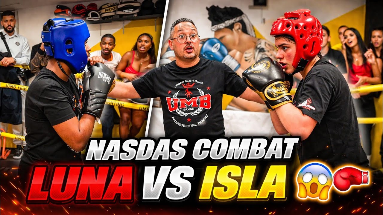 NASDAS COMBAT LUNA VS ISLA ! #nasdas #teamnasdas #nasdasstory #boxe 