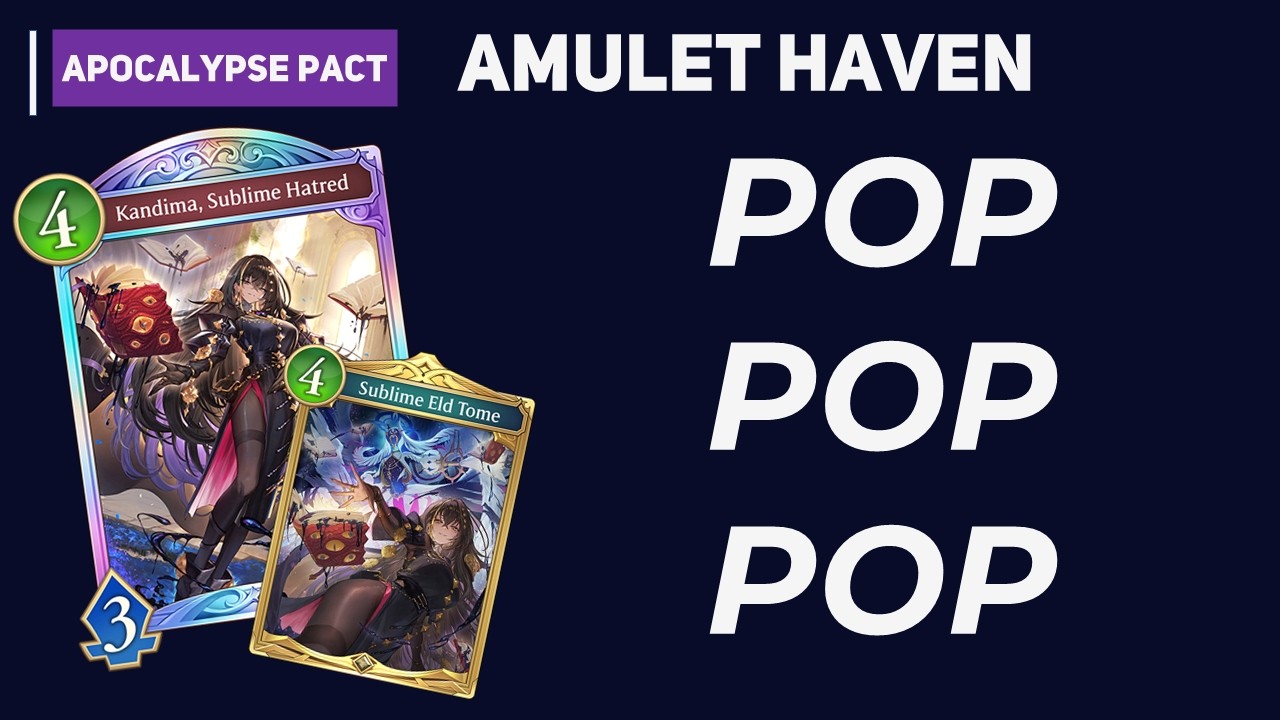 Popping Amulets is Fun