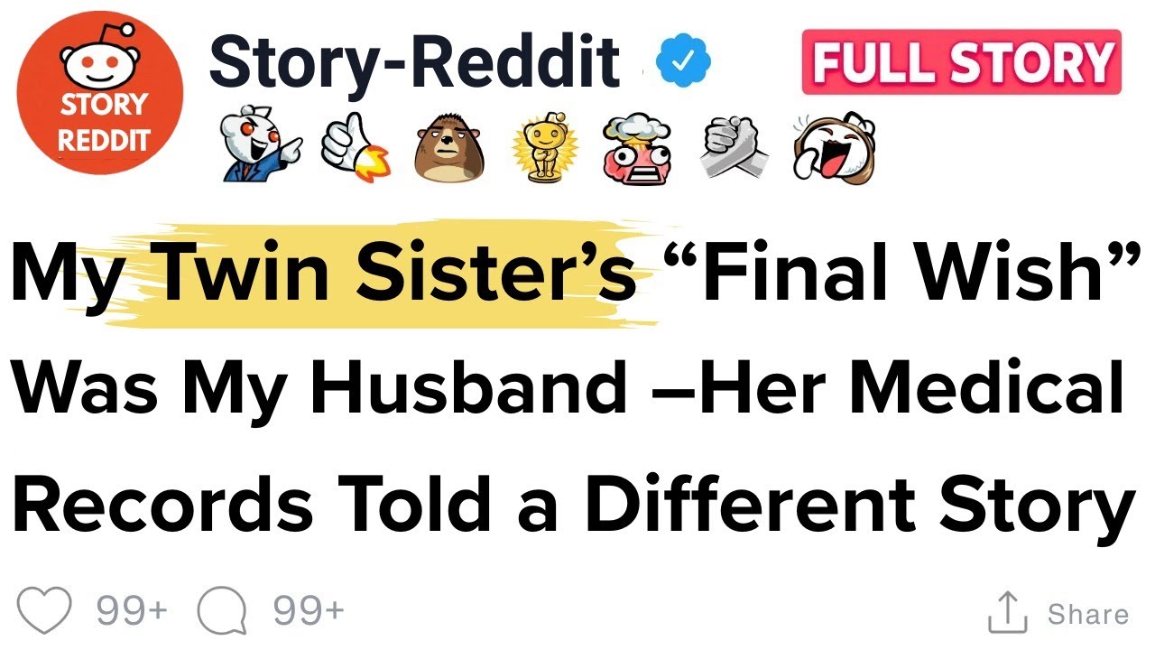 My Twin Sister’s “Final Wish” Was My Husband– Her Medical Records Told a Different Story..Best Story