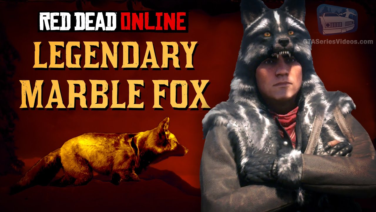 Red Dead Online - Legendary Marble Fox Location [Animal Field Guide]