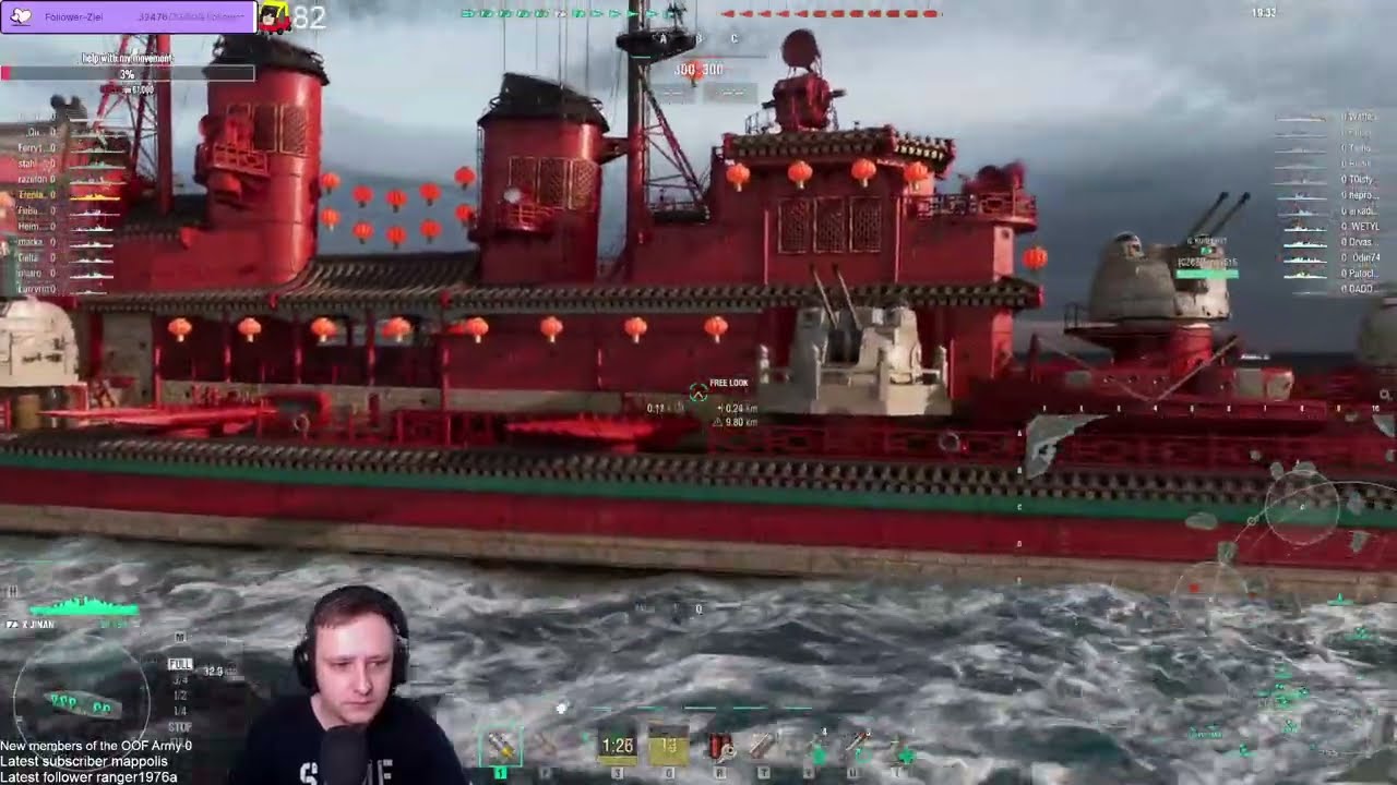 Jinan - The new chinese camo is beautiful - World of Warships