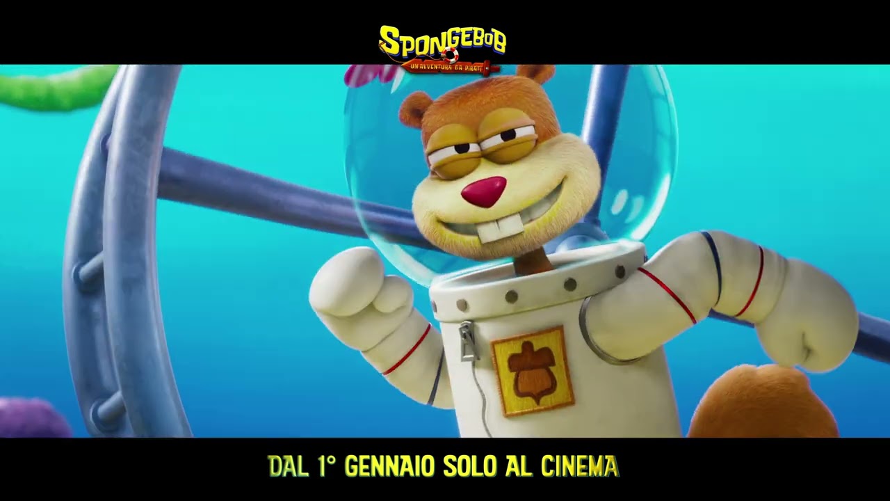 SpongeBob - Un'Avventura da Pirati | Dal 1&deg; gennaio al cinema