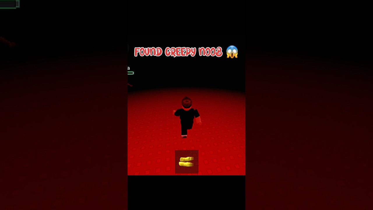 Found Horror noob 😱 #roblox #tiktokeffects