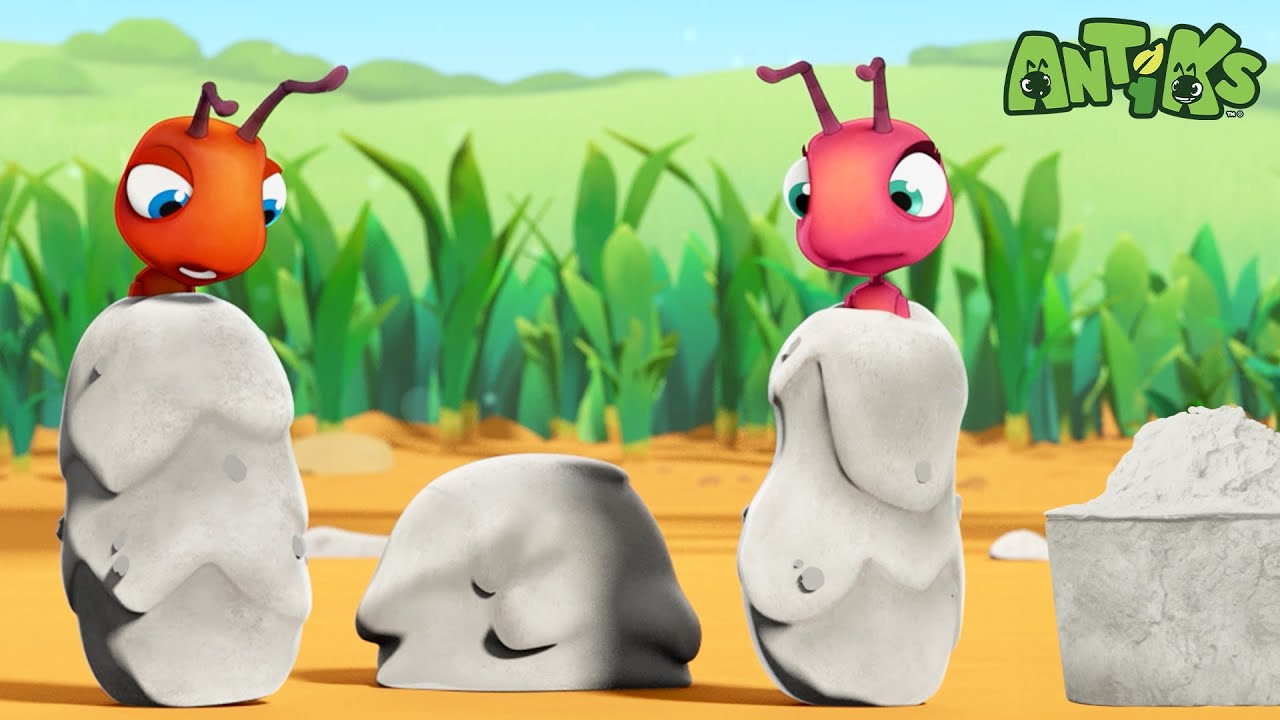 Cemented | ANTIKS | Funny Cartoons For All The Family!