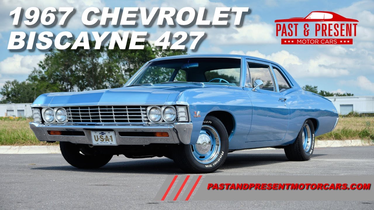 1967 Chevrolet Biscayne 427 Blue 4 Speed 176111