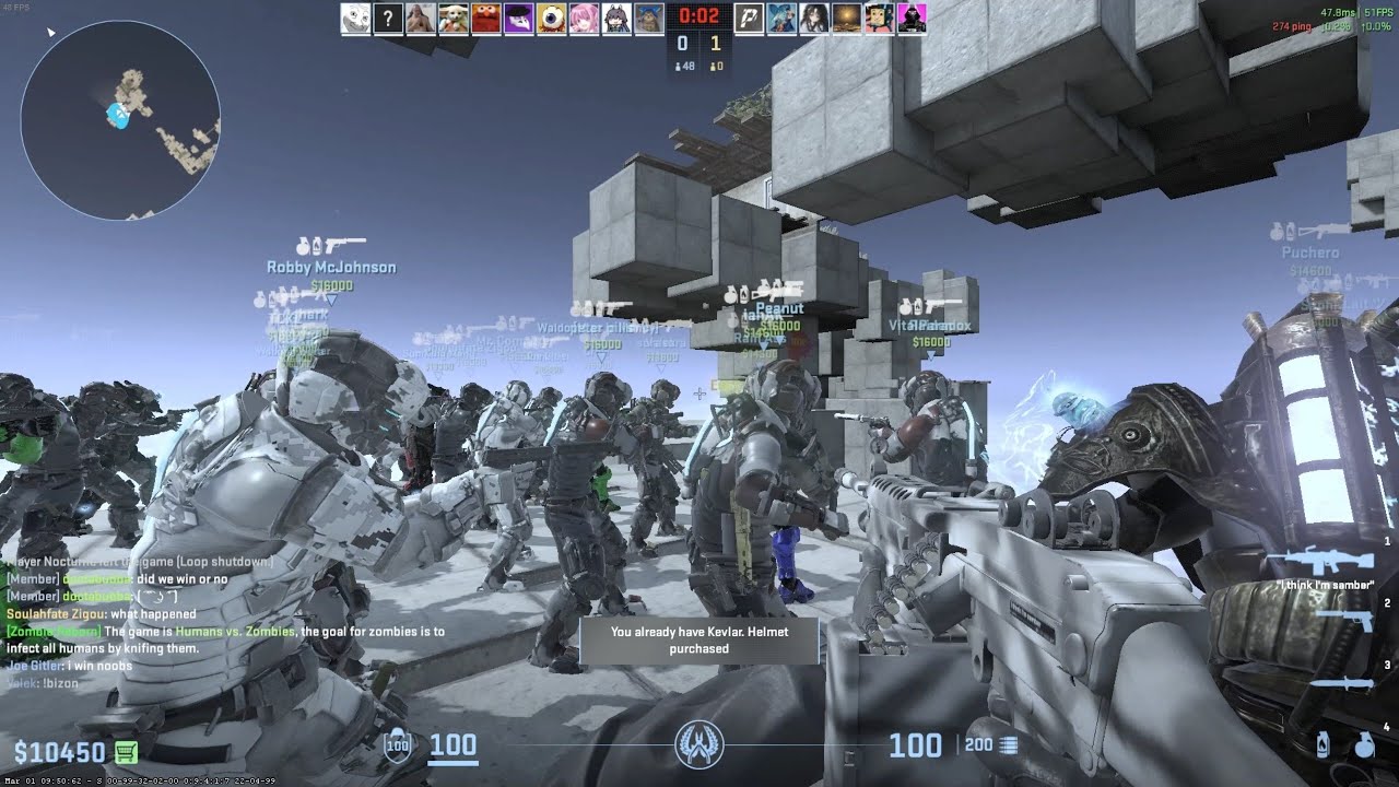 CS2: Zombie Escape Mod | Inboxed map on GFL Clan