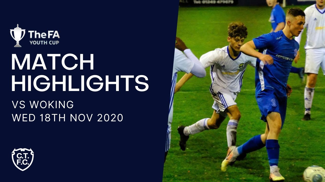 Chippenham Town U18 vs Woking U18 | FA Youth Cup Highlights, Wed 18th Nov 2020