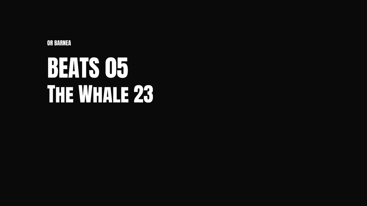 Or Barnea - BEATS 05 - The Whale 23