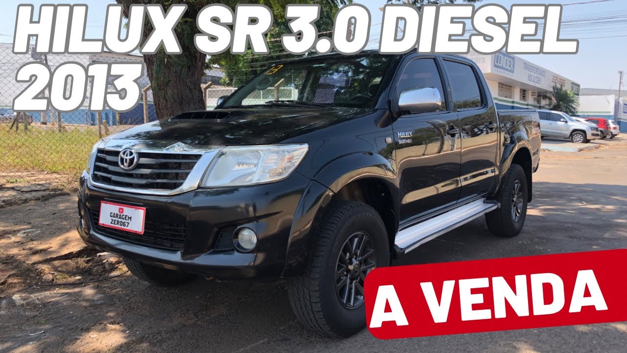 Toyota Hilux Sr 3.0 4x4 Diesel 2013 - A venda! #hilux4x4
