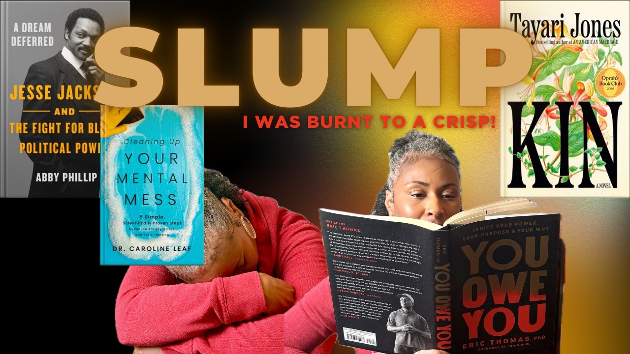 🧠😶‍🌫️Mentally Drained-Stuck-Burnout | Fix Your Reading (Mental) Slump | 📚Book Review | You Owe You