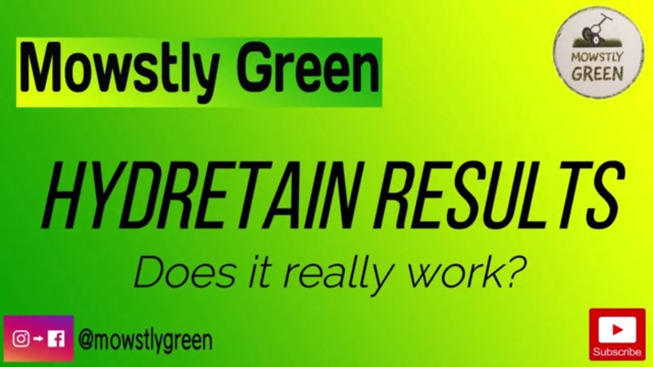 Does Hydretain really work? Can you really cut your irrigation by up to 50%?