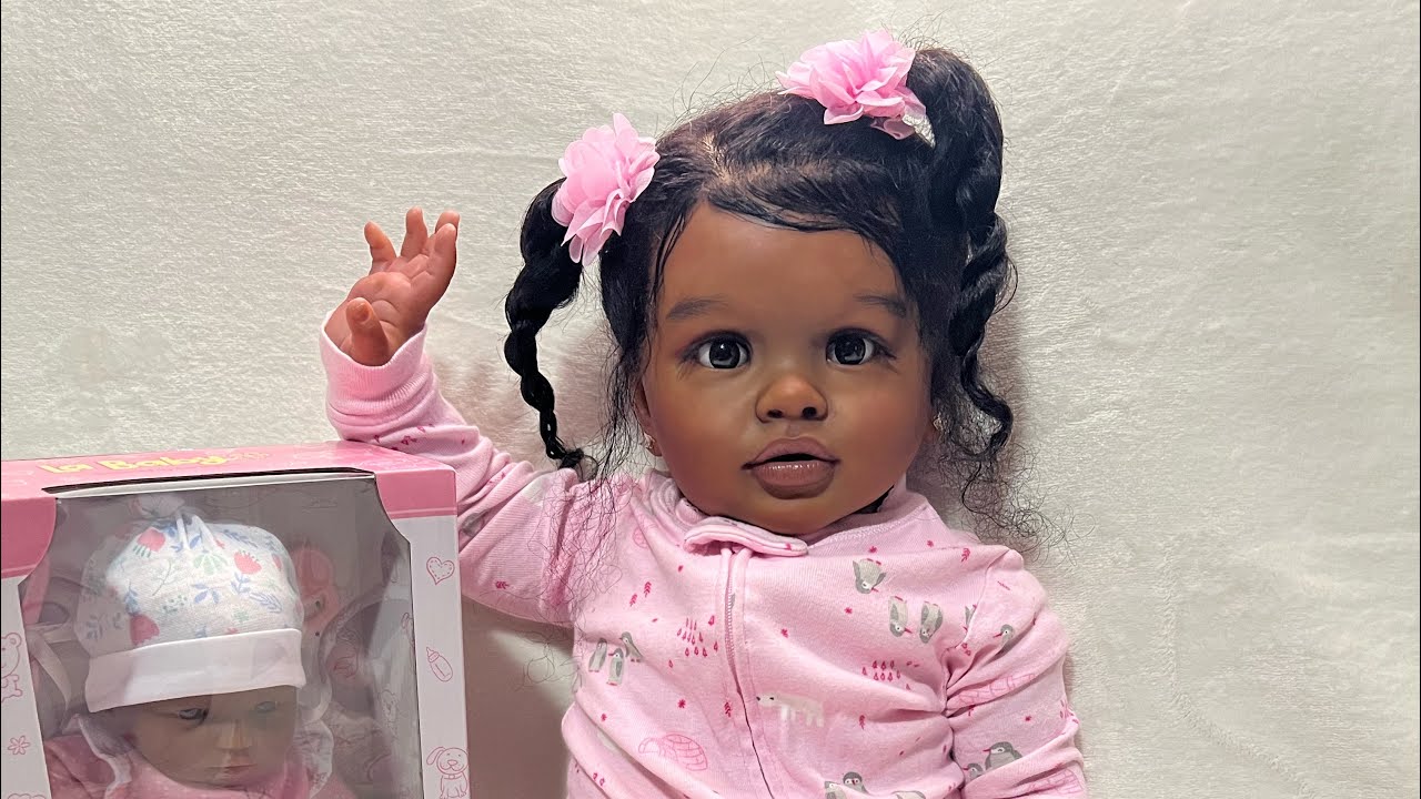 My Reborn Doll has a BOX OPENING! #toddlertuesday @Leishasbinkysandblankeys 