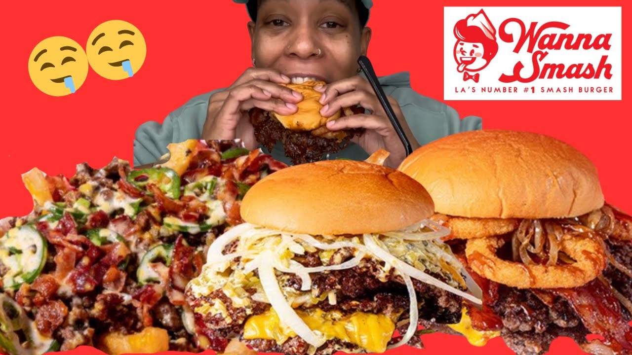 WANNA SMASH | THE BEST BURGERS IN LOS ANGELES MUKBANG + STORY TIME