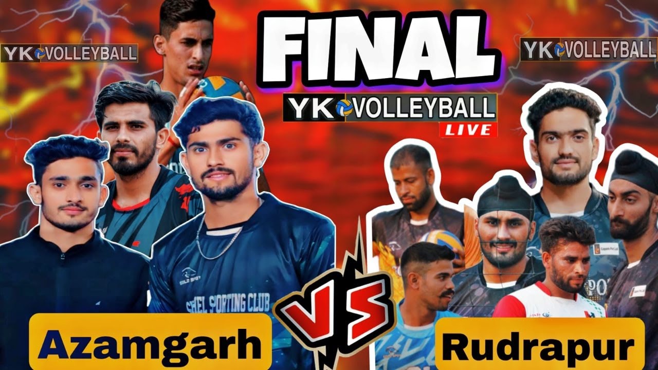 final azamgarh vs rudrapur saaed alam vs karan sandhu final volleyball