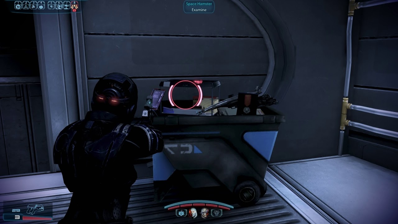Mass Effect 3: Citadel DLC: Don't mess with the hamster