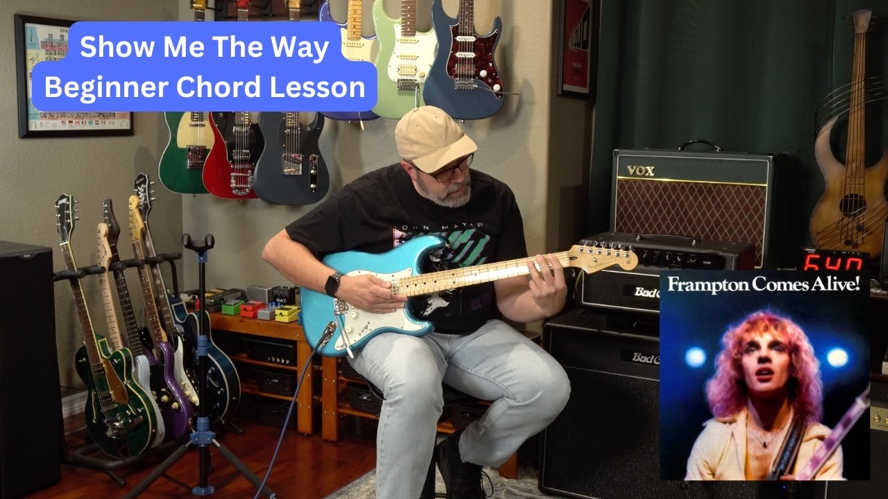How to Play “Show Me the Way” by Peter Frampton – Easy Guitar Lesson for Beginners