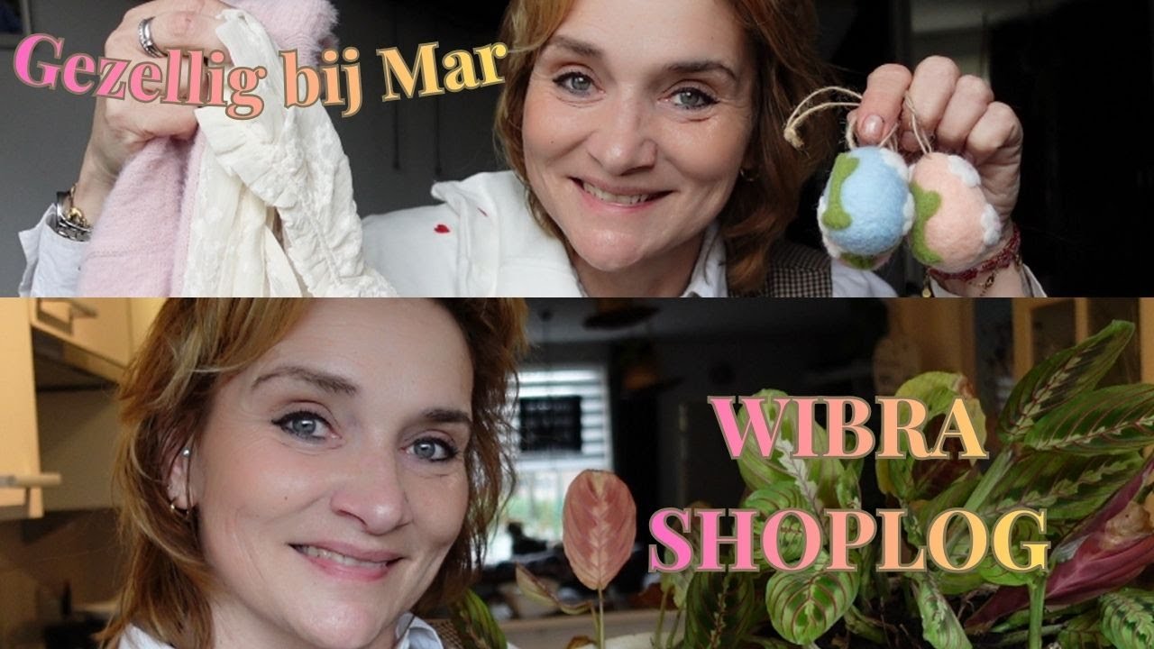 WIBRA SHOPLOG, UITWAAIEN OP HET STRAND, SNEEUWPRET EN IN DE WEER MET KRUIDENPOTJES EN PLANTJES