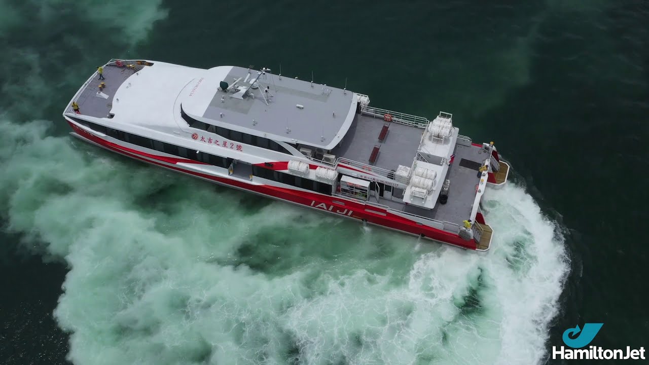 Série HTX, la nouvelle génération d'hydrojets HamiltonJet
