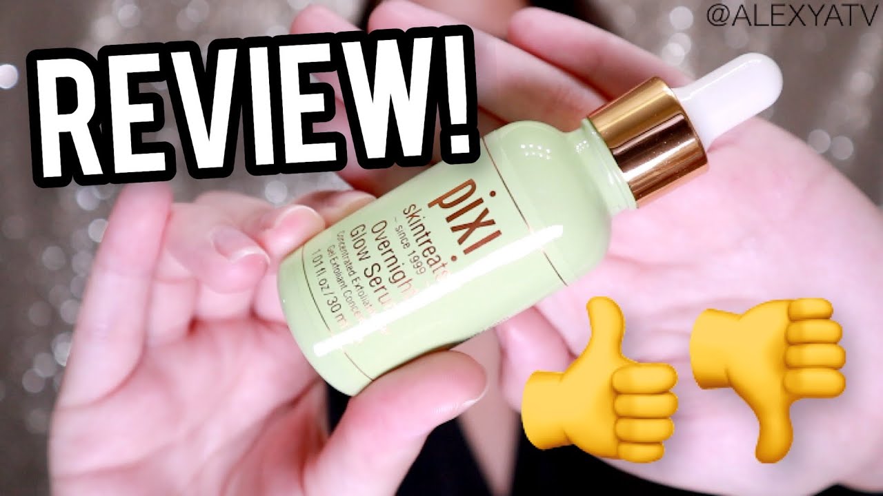 Обзор сыворотки Pixi Overnight Glow Serum | Отзывы о средствах по уходу за кожей с гликолевой кислотой и алоэ вера в аптеках