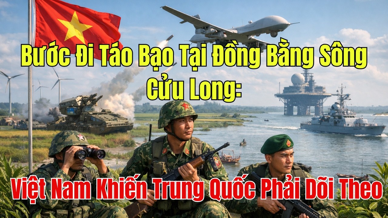 Bước Đi Táo Bạo Tại Đồng Bằng Sông Cửu Long: Việt Nam Khiến Trung Quốc Phải Dõi Theo