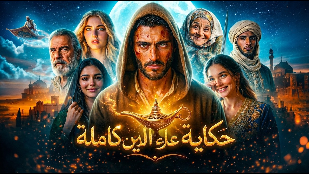 القصة الكاملة لملحمة علاء الدين🔥| أكثر من 3 ساعات من المتعة مع أجمل القصص والحكايات قبل النوم