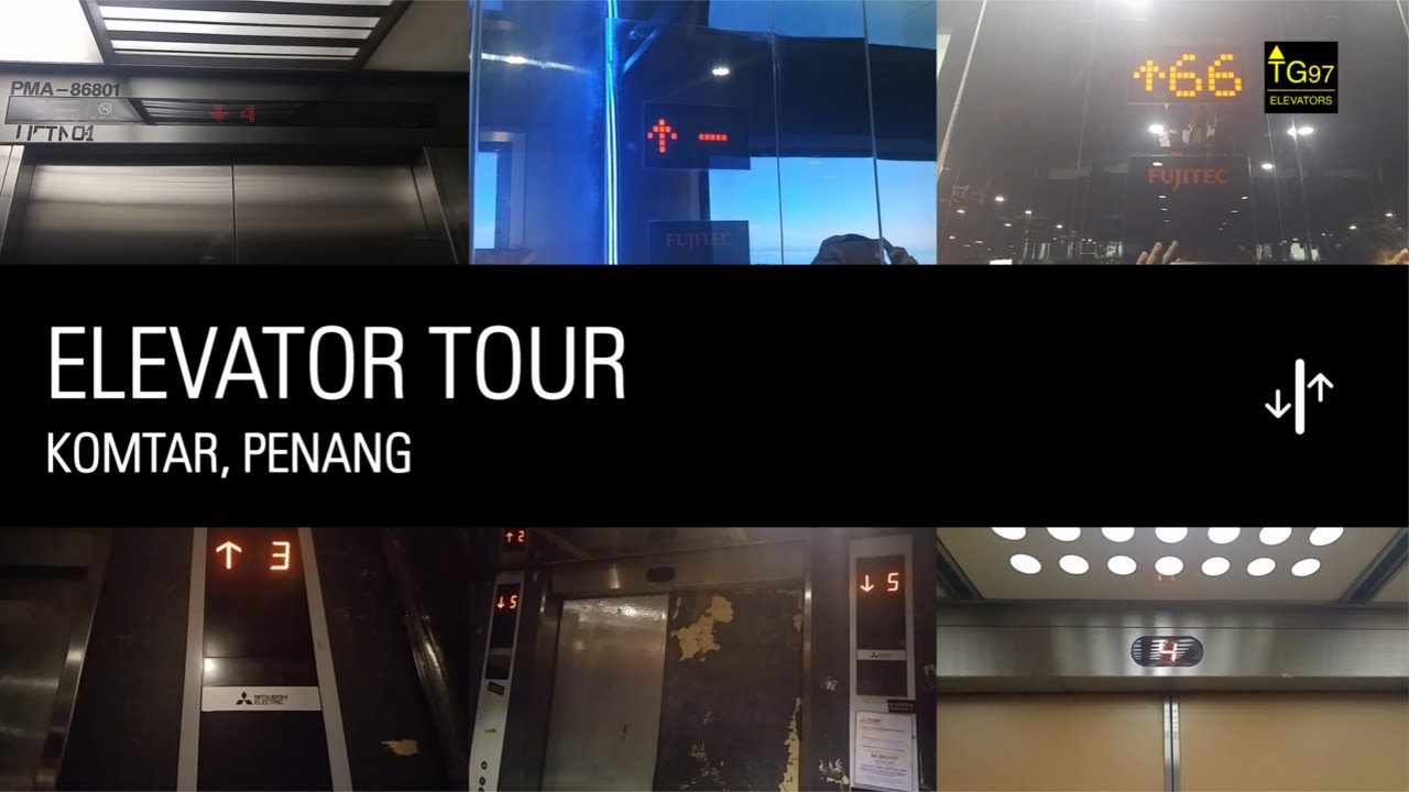 [TG97] Elevator Tour - KOMTAR, George Town, Malaysia