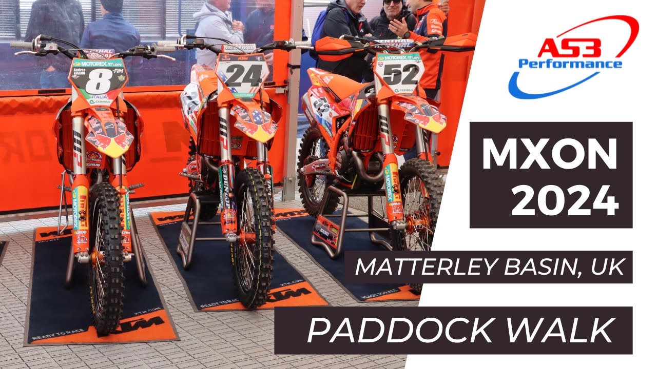 Motocross of Nations 2024 MXON Paddock Walk Matterley Basin UK 🇬🇧