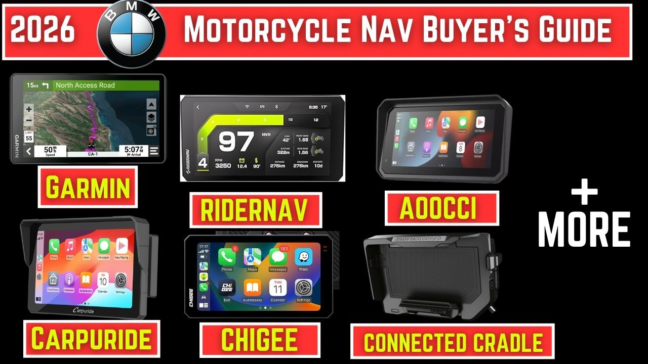 2026 BMW Motorcycle Navigation Comparison | Watch Before Buying!