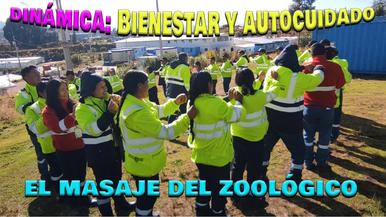 Dinámica de bienestar y autocuidado: el masaje del zoológico