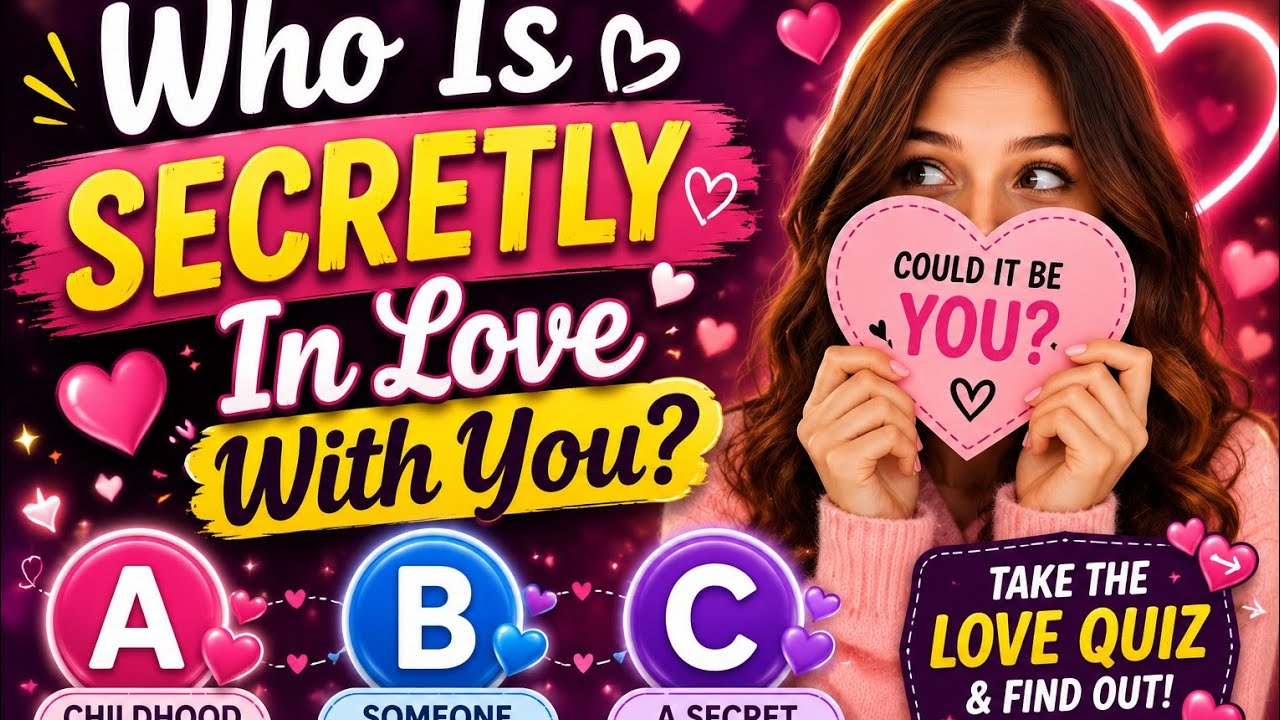 Who Is Secretly In Love With You? 🤫 Love Quiz 💖@CuteCouple456