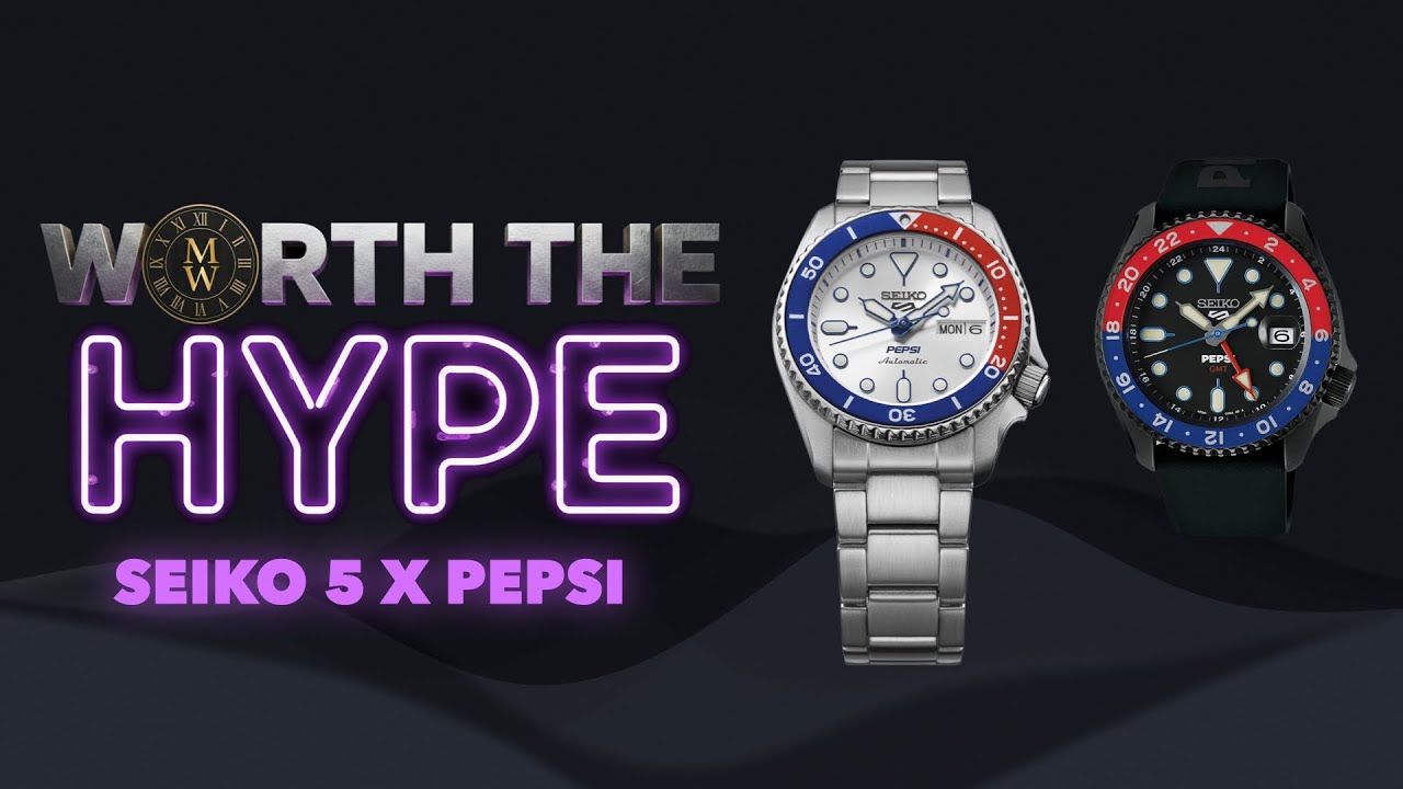 Seiko 5 x Pepsi - Pop Fizz or Flat Buzz?! - Worth The Hype?! Episode #18