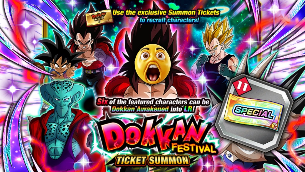 LO HE GASTADO TODO - Summons Tickets Gratis 11th Ani | Dokkan Battle