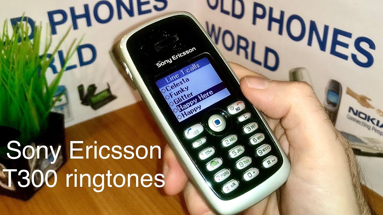 Sony Ericsson T300 ringtones 🎵 - by Old Phones World
